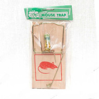 Мышеловка деревянная бол. (NA058) 17,5*8см (200)