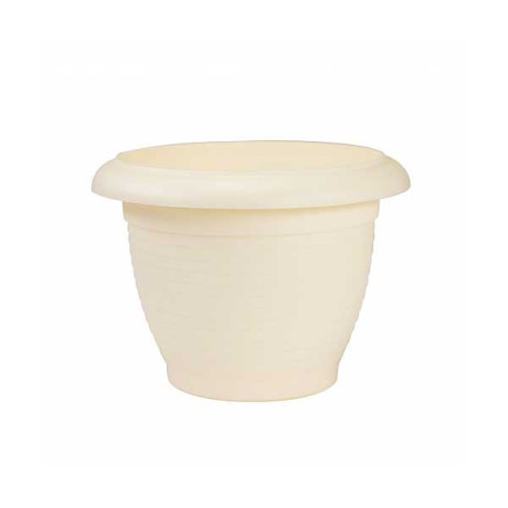 Кашпо Терра 2,3 л Крем без поддона Сантино