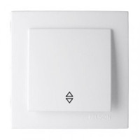 Nilson TOURAN  выкл. проходн. СУ 1 кл. бел. 24111007