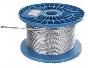 Трос стальной DIN 3055 6мм (100 м/уп) Промрукав PR08.3926