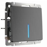 Werkel мех. выкл. СУ 1 кл. 10A (инд.) (графит рифленый) W1110104 a050749