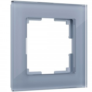 Werkel рамка СУ 1 мест. Favorit (серый,стекло) W0011115 a050965