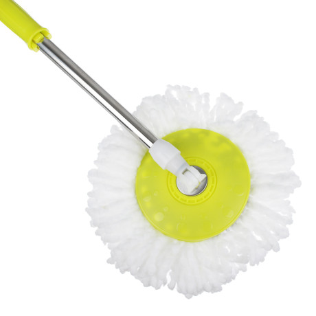 VETTA Набор МОП: ведро 14 л, с колес., швабра, доп.насадка, принцип отж. "Юла", метал.отжим, пластик