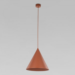 TK Lighting св-к подвесной 1х15W 320х320х1650 металл оранжевый Cono 10065 a068508