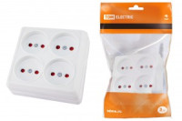 TDM Ладога роз. ОУ 4 мест. 10А бел. (шторки) (6!) SQ1801-0121