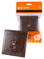 TDM Лама роз.  СУ RJ45 компьютерная венге SQ1815-0416