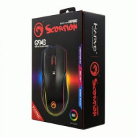 Мышь игровая MARVO G943,  6 кн, 1000-10000dpi, USB,  чёрный