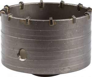 Коронка ЗУБР "МАСТЕР" буровая кольцевая, по бетону, без державки, 100мм