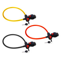 SILAPRO Замок для велосипеда с креплением d=12мм х 65см, PVC, металл