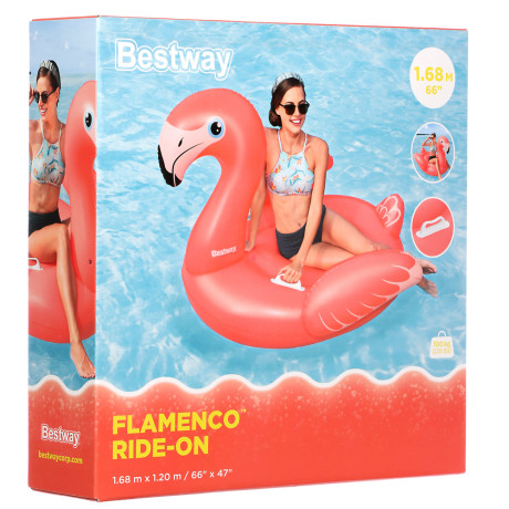 BESTWAY Плотик FLAMENCO, 168x120см, 41526