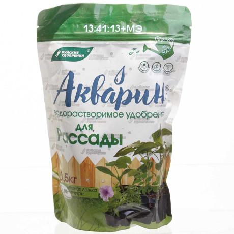 Акварин Для рассады 0,5кг (дой-пак) БХЗ х 12