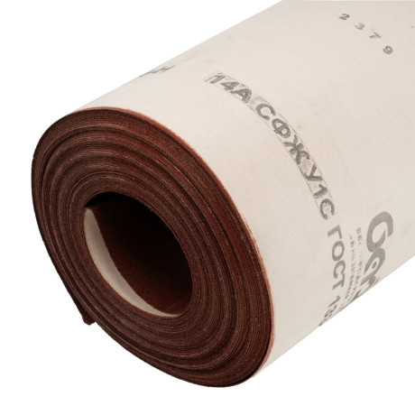 Шкурка на тканевой основе, зернистость № 16, 800 мм х 30 м, "БАЗ"