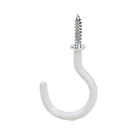 Крючки-саморезы завинчивающиеся тм VETTA, 55мм, 6шт