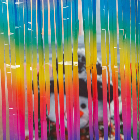 Занавес 9222-21 из дождя "Радуга" 1*1,9м (600)