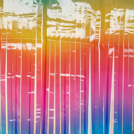 Занавес 9222-21 из дождя "Радуга" 1*1,9м (600)