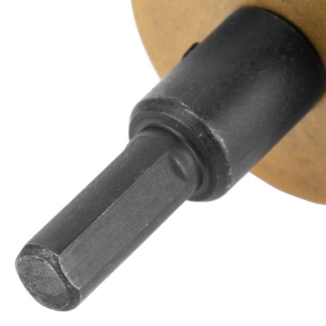 Коронка по металлу HSS, 41 мм, нитридтитановое покрытие Denzel