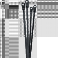 Jazzway хомут (стяжки) полиамид PCT-S 3.6x100-100 черный PA6.6 (100шт/уп. цена за уп) .5055582