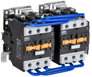 IEK Контактор КМИ-46532 65А 230В/АС3 2НО,2НЗ реверс KKM43-065-230-22-1