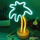 Energy cветильник неоновый EN-NL 18 0,7W, пальма, 3xAA (не в компл.), h 30см, 4,5 В 104314