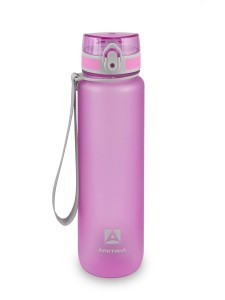 Бутылка для воды и напит. с ситечком Арктика 720-1000, 1000мл, лавандовая матовая, тритан