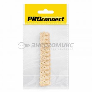 PROconnect колодка винтовая (ЗВИ) 12 пар КВ-12  16А  12мм, Индивидуальная уп-ка 1 шт 07-5012-9