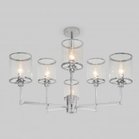 Eurosvet люстра 6x60W E14 750х750х533 мет прозр./хром Inari 60144/6 Умный дом a061946