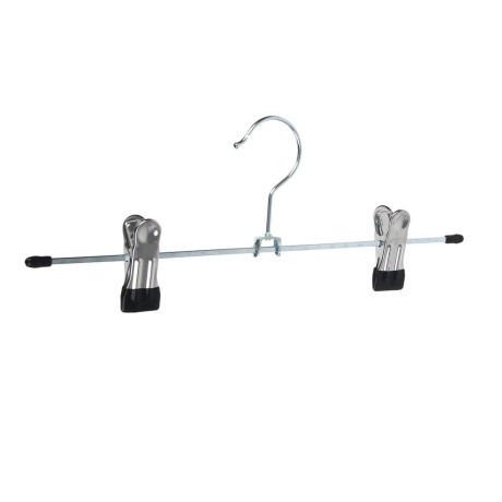 Вешалка для юбок и брюк тм VETTA, 30см, с зажимами, металл, 2 цвета