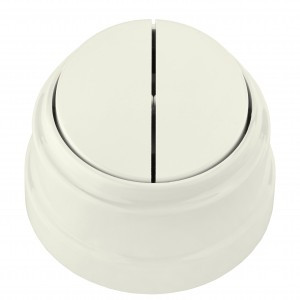 Bylectrica РЕТРО выкл. ОУ 2 кл. (корп. ABS-пластик) (10А), БЕЖ. А510-2202 бежевый