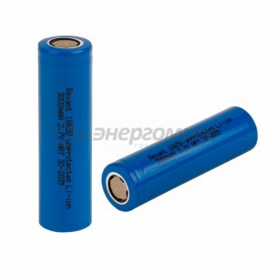 REXANT Ак-р 18650 Li-ion без защиты 20А 3000 mAH 3.7V цена за шт (10!), 30-2035