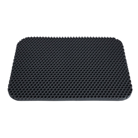 Коврик универсальный для сушки посуды, 27x34см, ЭВА, цвет серый