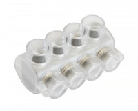 EKF клеммник (клемма) для сетей уличного освещения KE10.504 Al 4x10-50мм2 / Cu 2,5-35мм2 ke-10.504