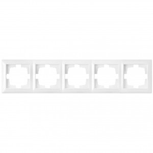 Bylectrica СТИЛЬ Рамка 5 мест. белый, (ЮЛИГ.735212.297)