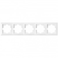 Bylectrica СТИЛЬ Рамка 5 мест. белый, (ЮЛИГ.735212.297)