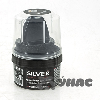 Сильвер KS2001-01/KS3005-01/KS1001-01 (KS3001-01) крем для обуви (чер)  х12/48