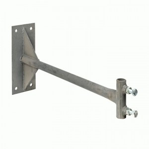 EKF PROxima Держатель мачты молниеприемника к стене, d=40мм, вынос 530мм lp-530-04018-sp