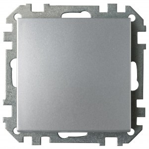 Bylectrica СТИЛЬ мех. 1 кл.выключателя серебро, (С110-525 серебро)