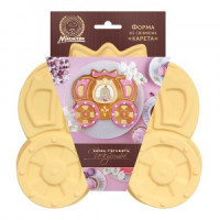 Форма силиконовая &quot;Карета&quot;, 25*21*4см, микс, 17146 MARMITON