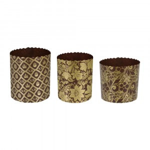 Формы д/выпечки куличей Пасхальные 3 шт/уп (0,5л/1л/1,25л) 17654 MARMITON