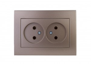 Lezard RAIN роз. СУ 2 мест. бронза матовый, керамика (корпус PC) 703-3131-128