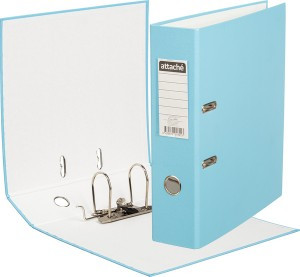Папка-регистратор ,80 мм Attache Экономи, голубой 1204185
