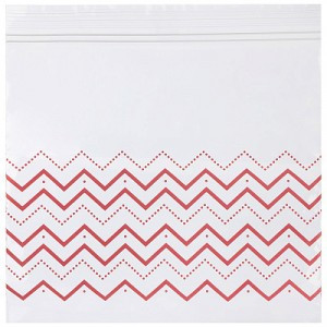 Пакеты для заморозки и хранения с защелкой Zip-Lock 20,5*20,5см,25шт, пакет,105528/ Рыжий кот