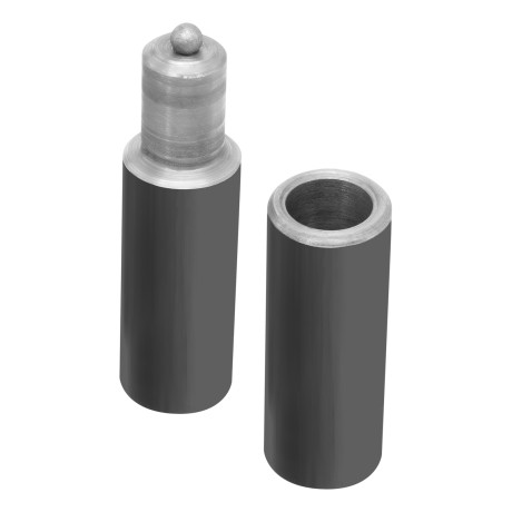 Петля гаражная с шаром, D 28 x 140 мм, 4 шт, Сибртех