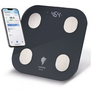 Весы напольные эл. Leonord LE-1216 (стекло) 180кг, Bluetooth (3*AAA в компл) 108265