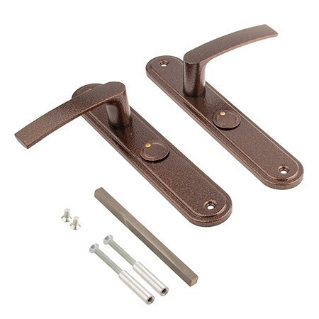 Ручки д/замка ЗВСП-(Т2)-ЗЩ универсальная Меттэм (ком-т)   \10