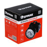 ЕРМАК Фонарь налобный аккумуляторный 8 ярк.+ 0,5 Вт LED, вилка 220В, 8,8x7,4х8,5см