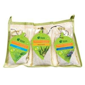 Запарка банная МятаЭвкалиптМожжевельник в мешочке (по 30г) 3шт/уп, цена за уп, 32161 Банные штучки