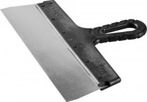 Шпатель ЗУБР "МАСТЕР" ФАСАДНЫЙ нержавеющее полотно, 300мм