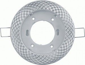 Navigator св-к встр GX53 сетка 110(90)x20 белый-серебро NGX-R11-001-GX53 93072