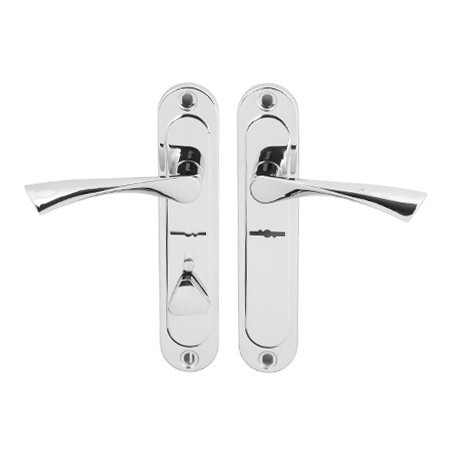 Ручки на планке AVERS HP-42.0123-S-C-CR-R (хром, правая, с вертушкой, м/о-42мм) д/Эльбор, Border ЗВ9-6 и т.п.