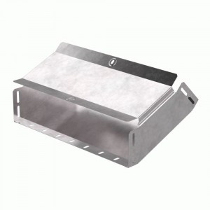 Промрукав Угол вертикальный внутренний 45 градусов с крышкой Стандарт 400х50 PR16.0592